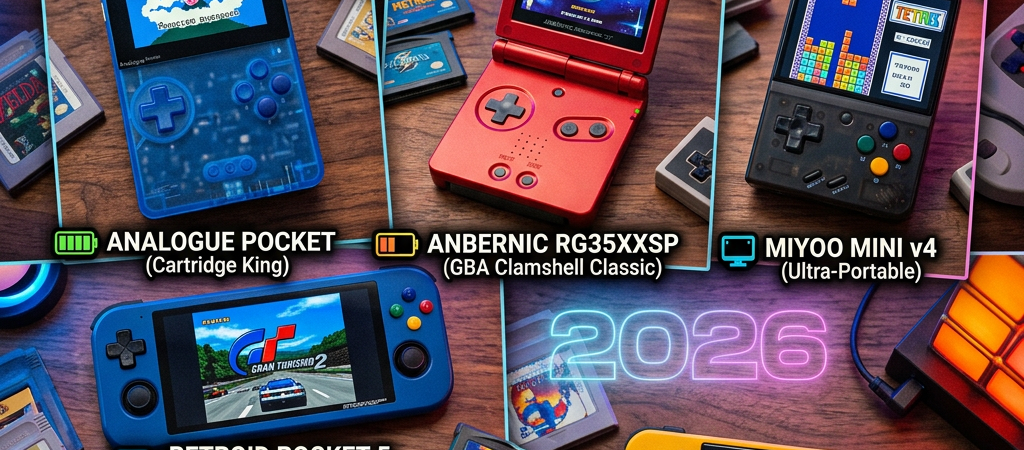 🎮 Best Handheld Retro Consoles (2026 Edition)